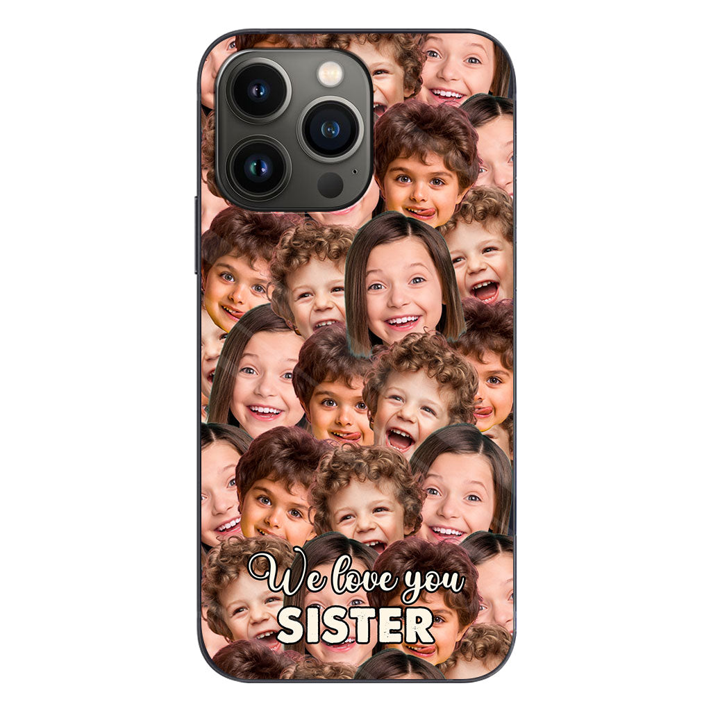 Je t'aime papa - Cadeau pour papa, grand-mère, grand-père, maman, oncle, tante, frère, sœur, fils, fille, petite-fille, petit-fils, mari, femme, petit ami, petite amie - Coque de téléphone personnalisée