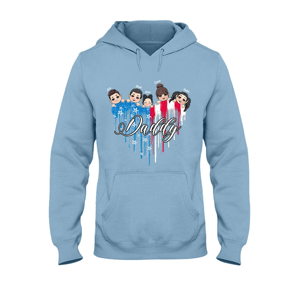 Meilleure grand-mère du monde - Cadeau pour grand-mère, maman, papa, grand-père, tante, oncle - T-shirt et sweat à capuche personnalisés