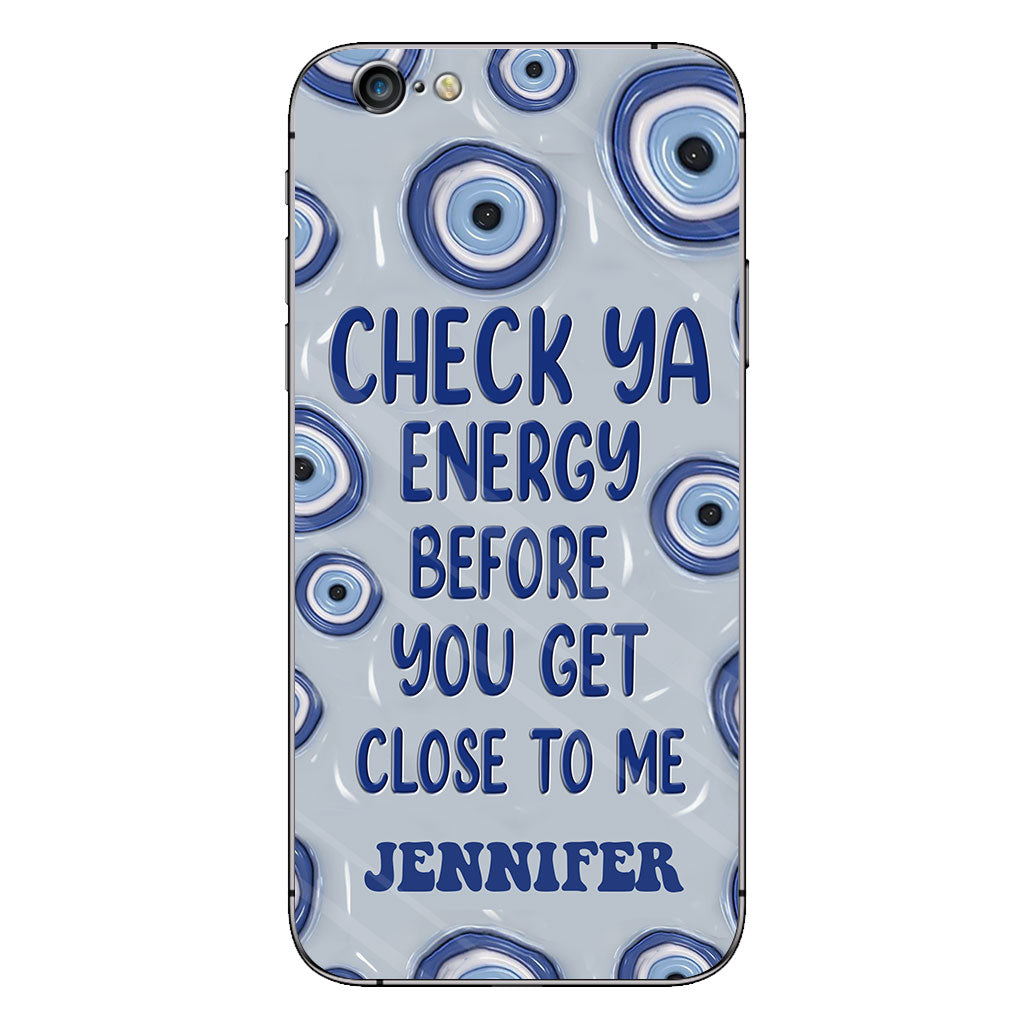 Check Ya Energy - Personalized Witch Phone Case