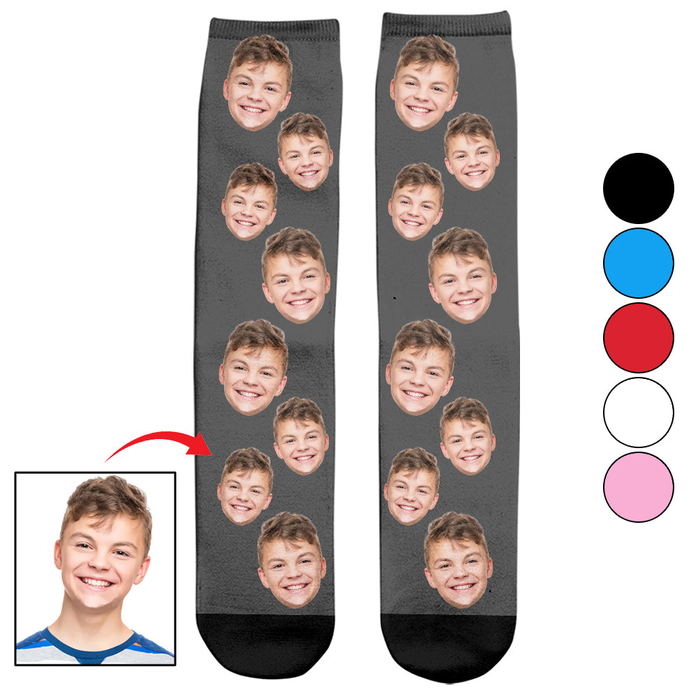Custom Face - Personalized Son Socks