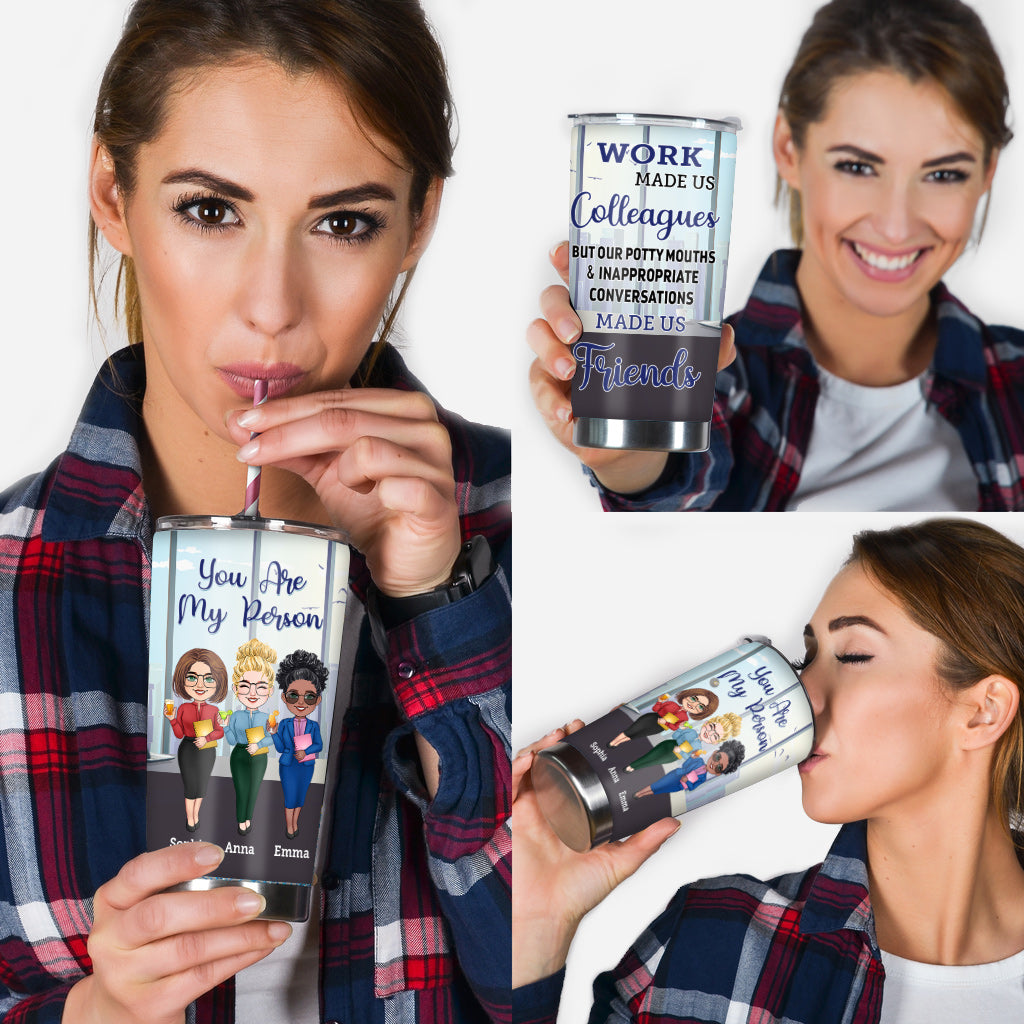 Tu es ma personne - Gobelet personnalisé pour collègue