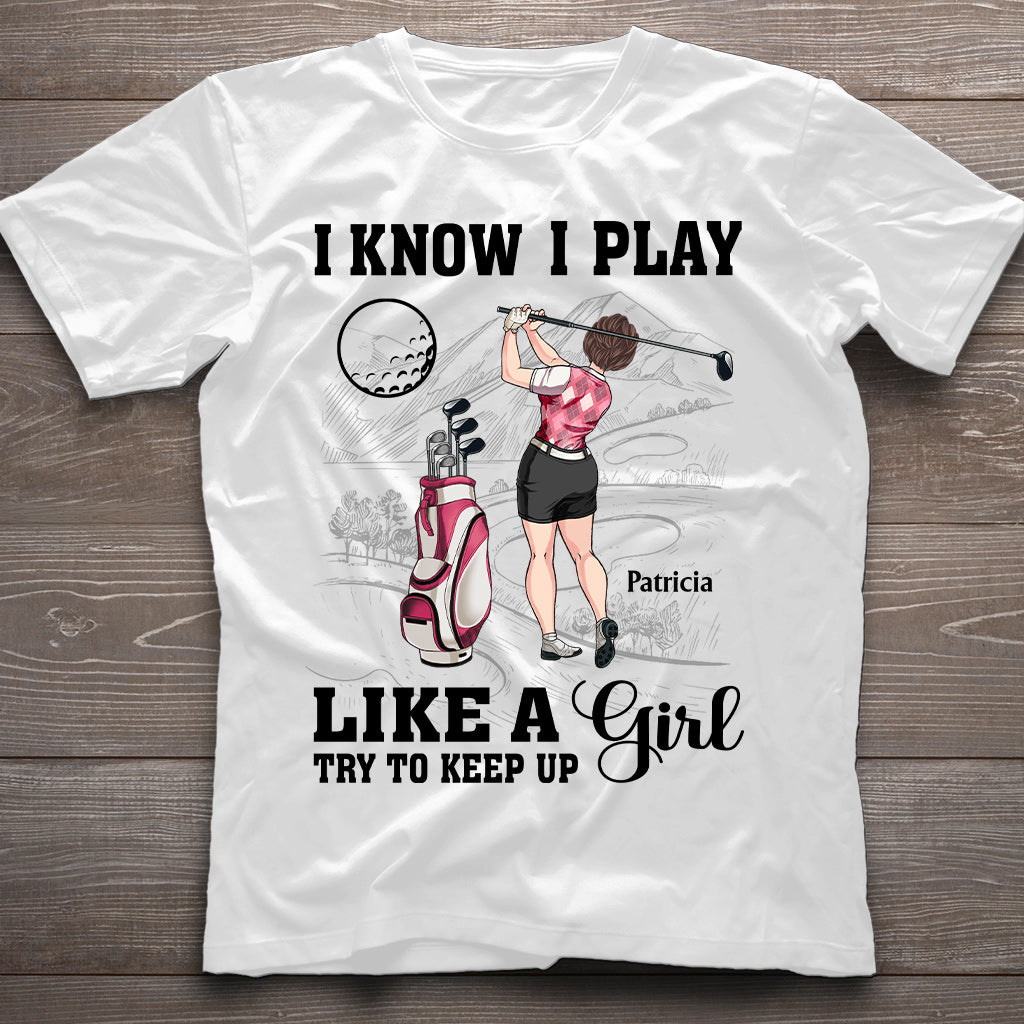 Golf Instruction - Golf gift for her, girlfriend, wife, daughter - Personalized T-shirt And Hoodie