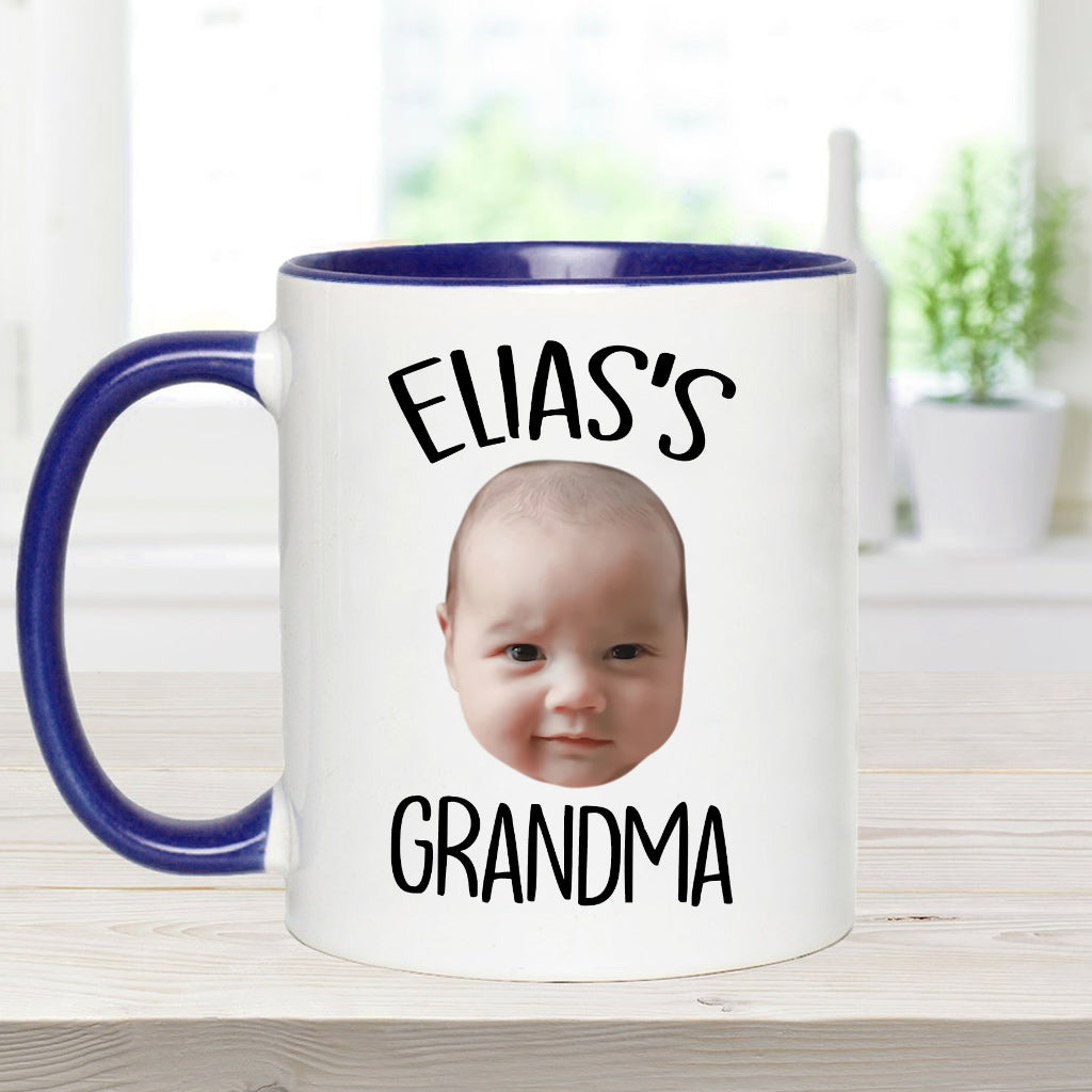 Mug personnalisé avec visage de bébé/enfant - Cadeau idéal pour nouveau-né