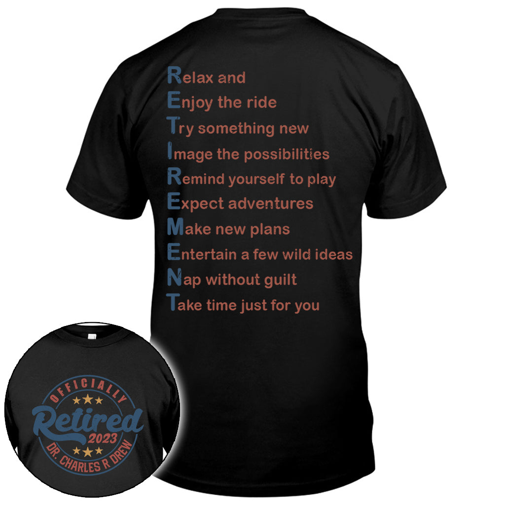 Relax And Enjoy The Ride Retired T-shirt and Hoodie