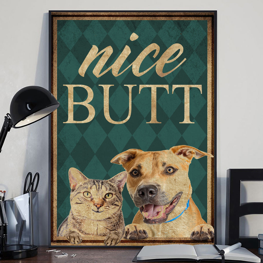 Photo de votre animal de compagnie - Toile et affiche personnalisées pour chien