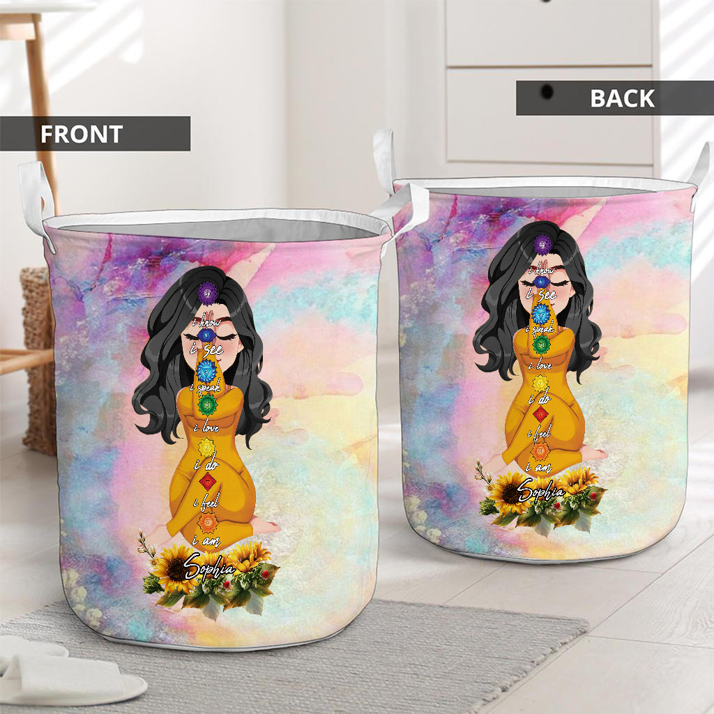 Let That Shit Go - Personalized Yoga Storage Basket