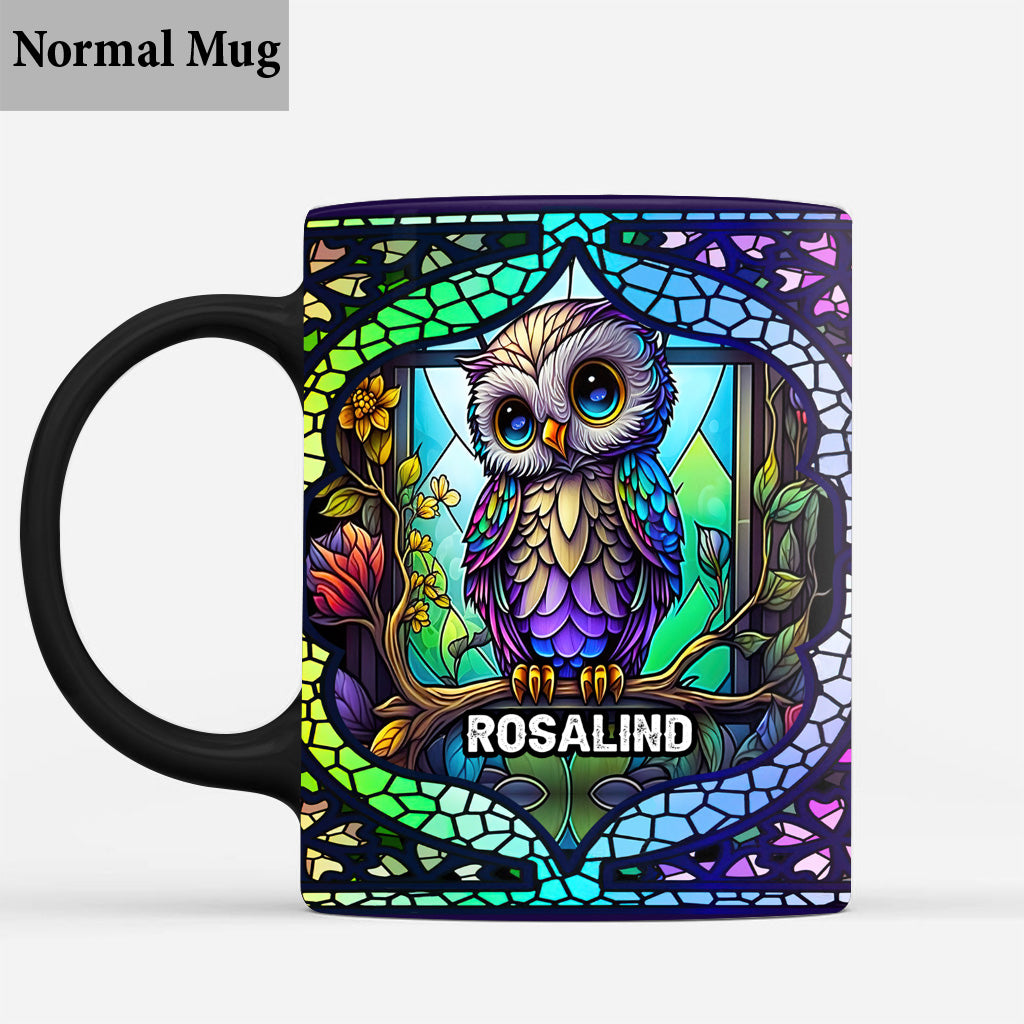 Magnifiques hiboux - Mug hibou personnalisé