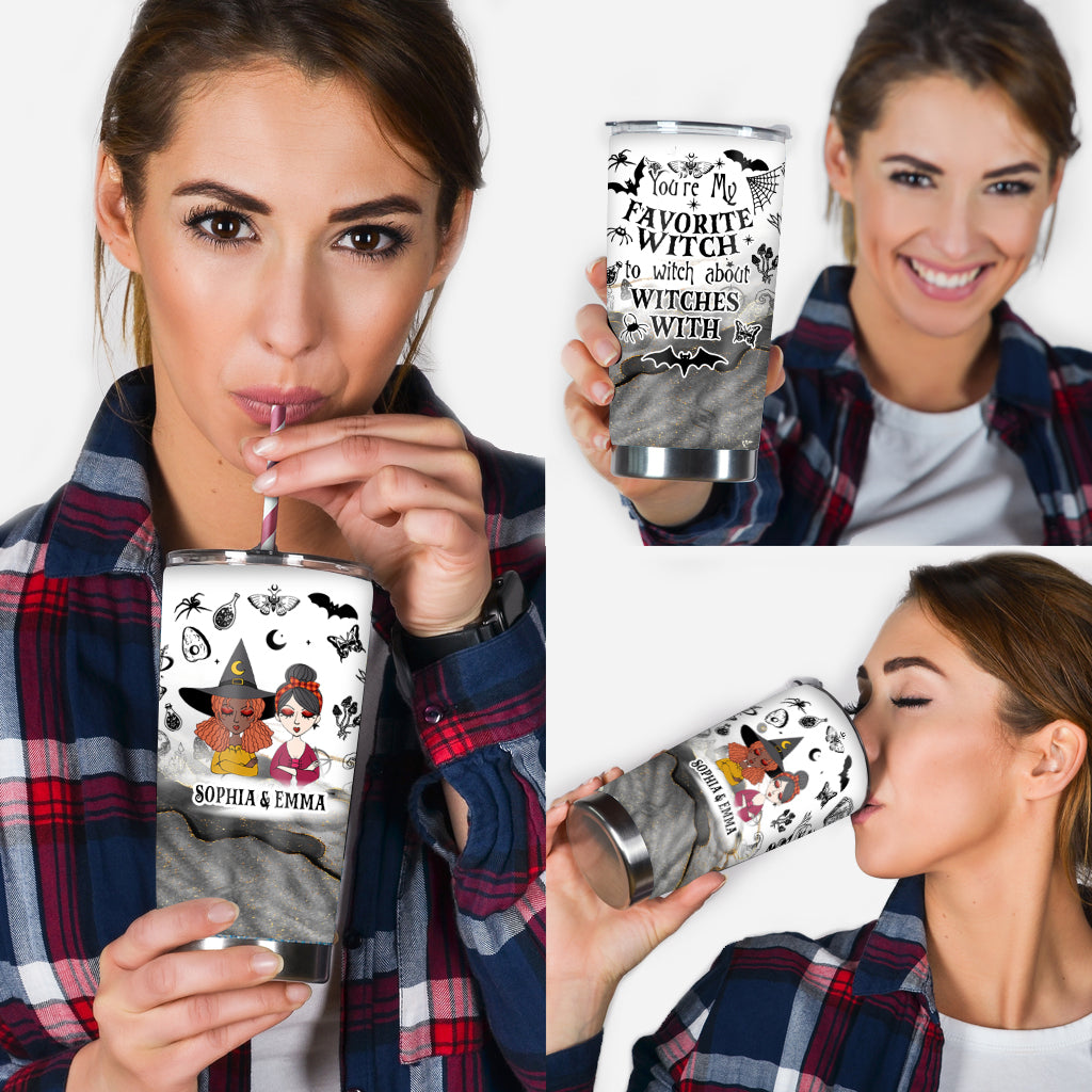 Tu es ma sorcière préférée - Gobelet personnalisé pour ma meilleure amie