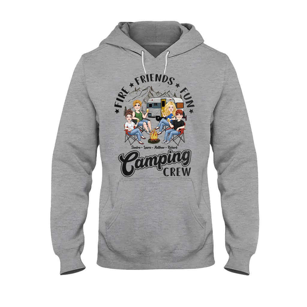 Équipe de camping - T-shirt et sweat à capuche de camping personnalisés