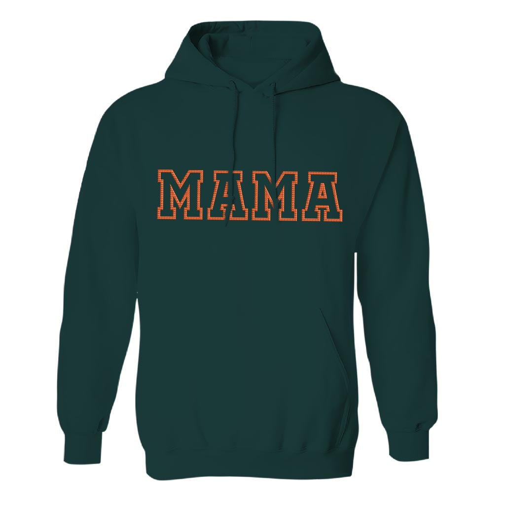 Sweat à capuche brodé personnalisé avec nom - Maman