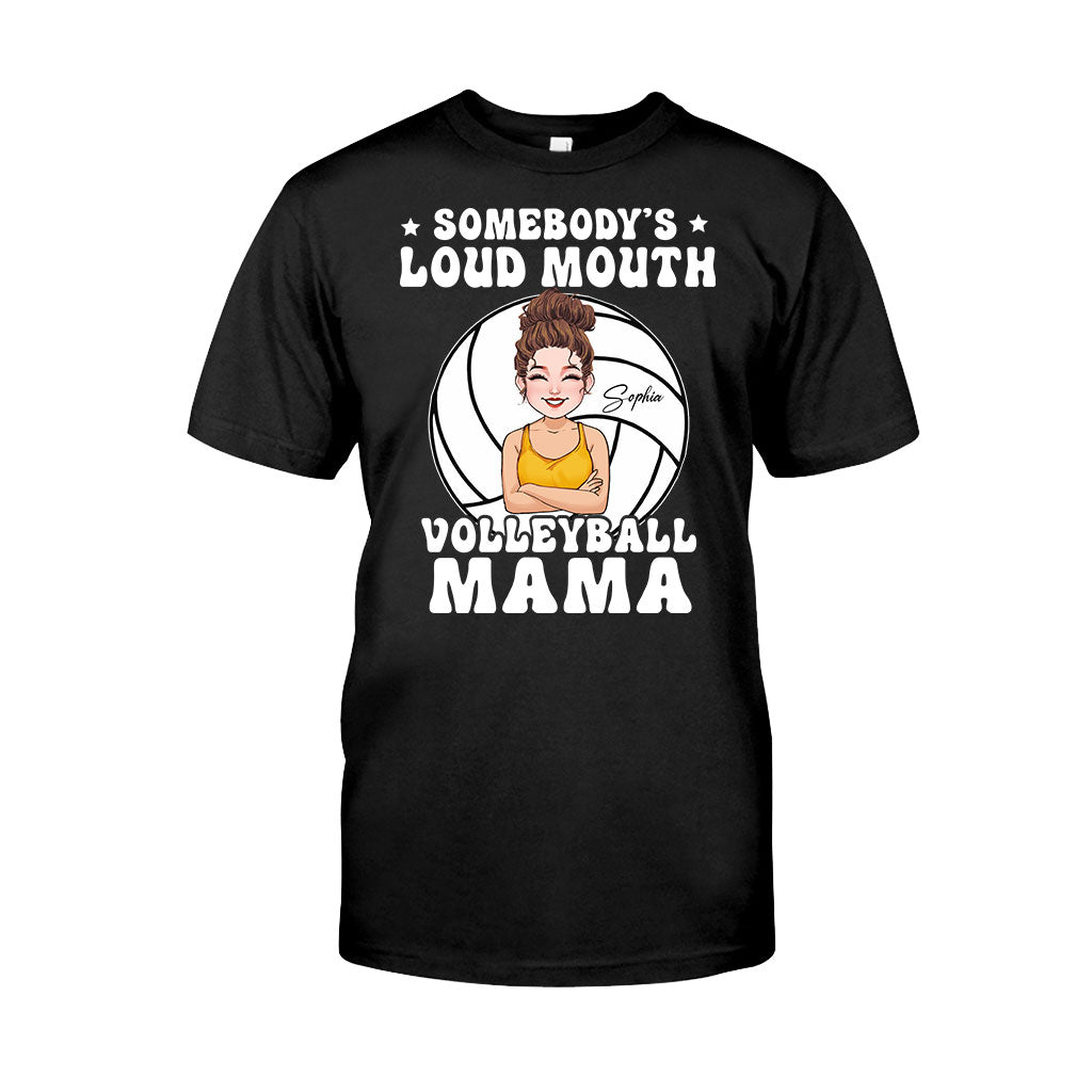 Maman Volleyballeuse à la Grande Gueule - T-shirt et sweat à capuche de volley-ball personnalisés