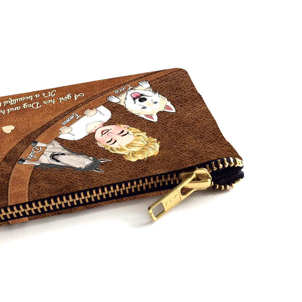Quelle belle chose ! - Cadeau pour amoureux des chiens et des chats - Pochette personnalisée