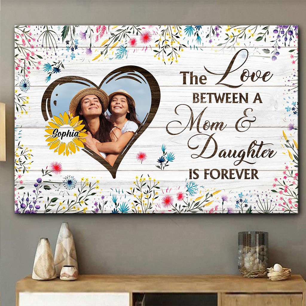 Si les mamans étaient des fleurs - Toile et affiche personnalisées pour maman