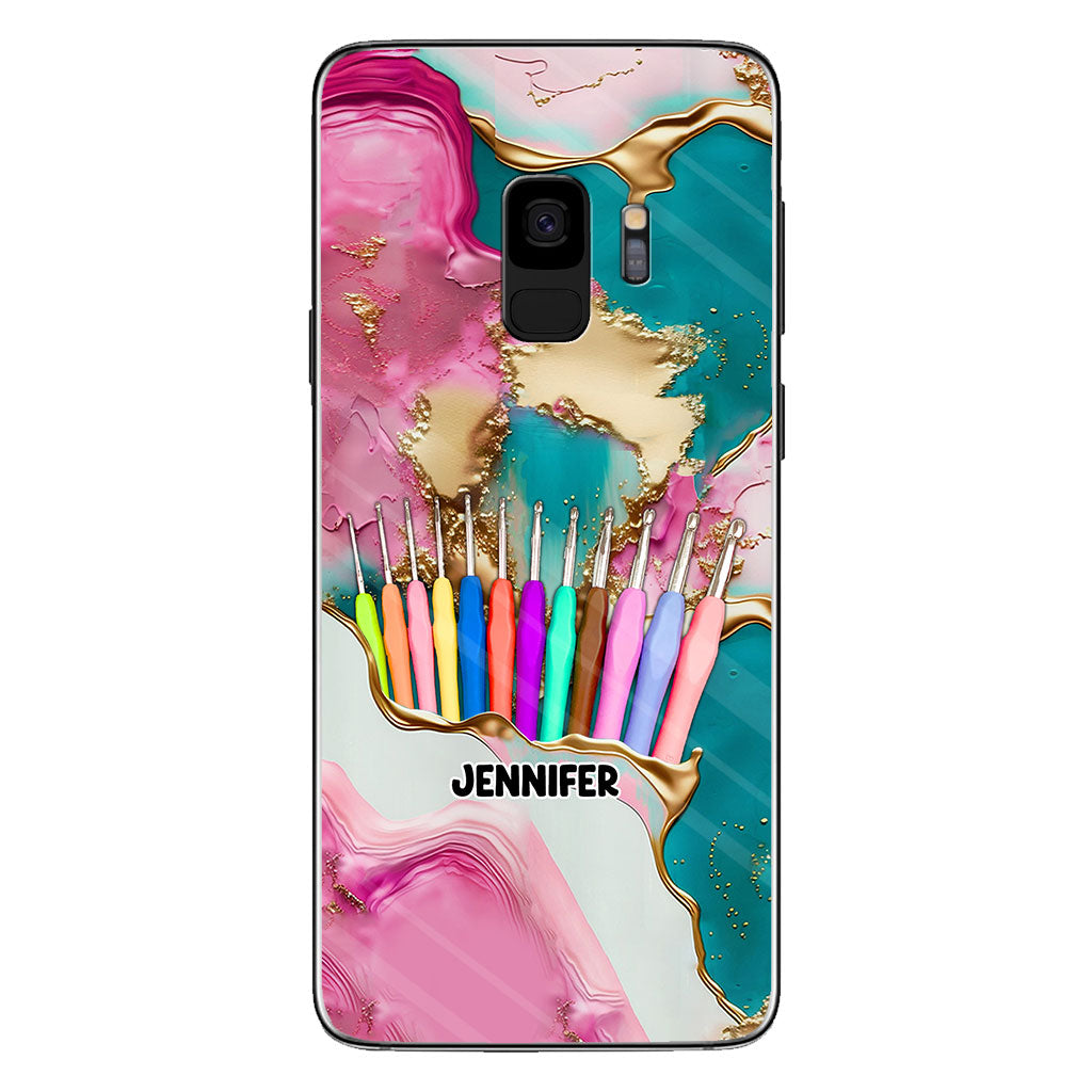 Love Crocheting - Personalized Crocheting Phone Case