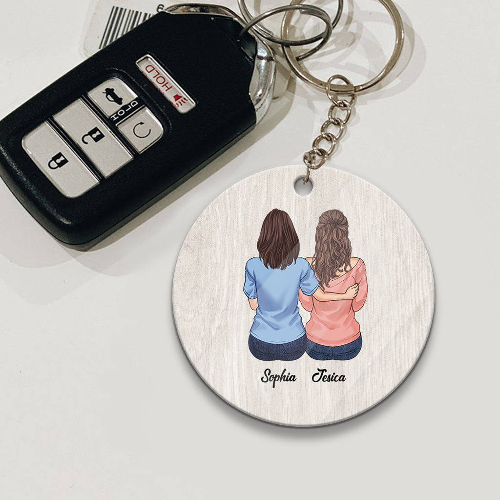 Work Bestie - Personalized Colleague Keychain