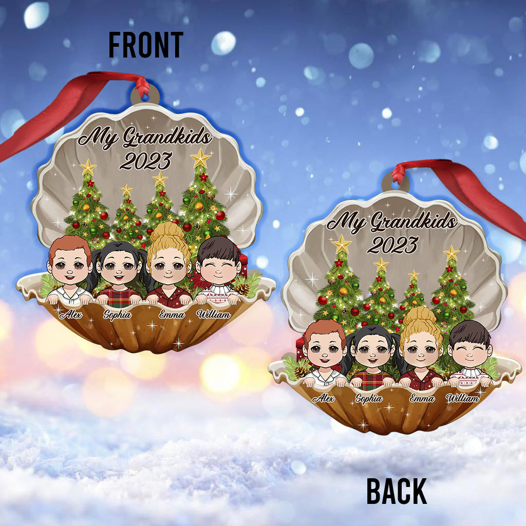 Mes petits-enfants - Ornement personnalisé pour grand-mère