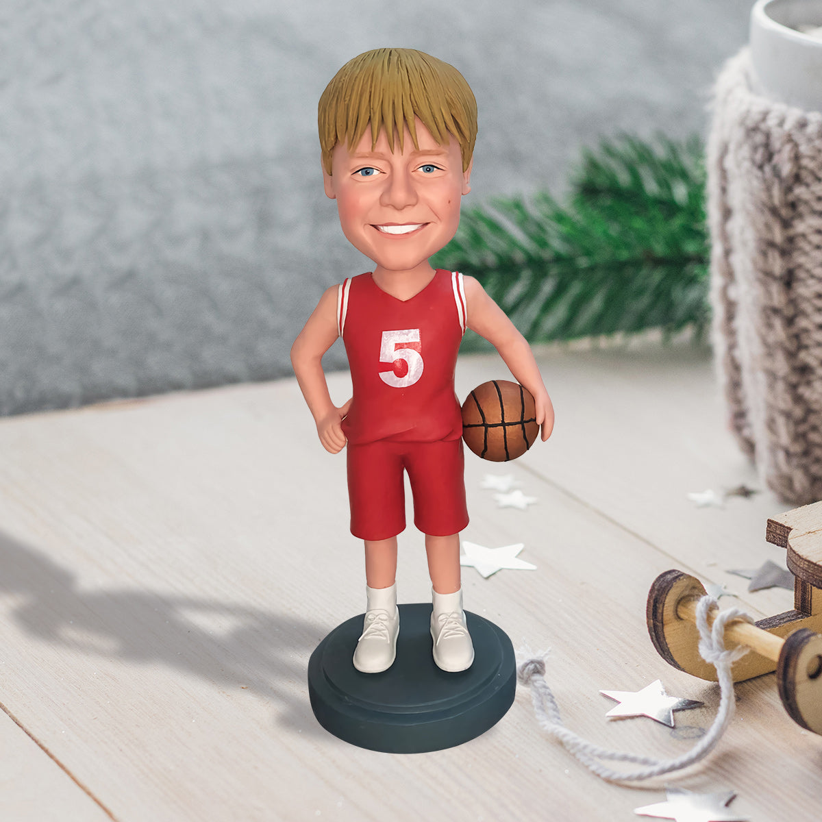 Passionné de basketball ? - Figurine de basket-ball personnalisée