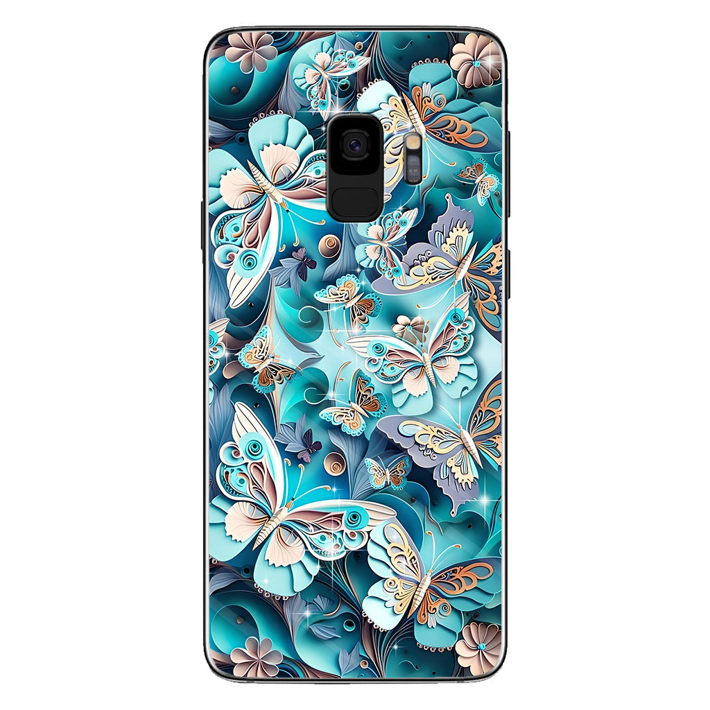 Coque de téléphone Papillons Amoureux - Coque de téléphone Papillon