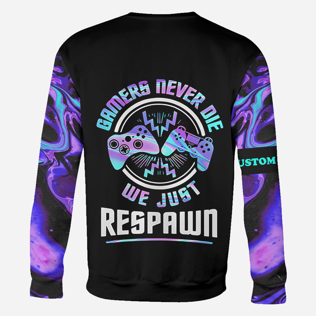 We Just Respawn - T-shirt personnalisé inspiré des jeux vidéo