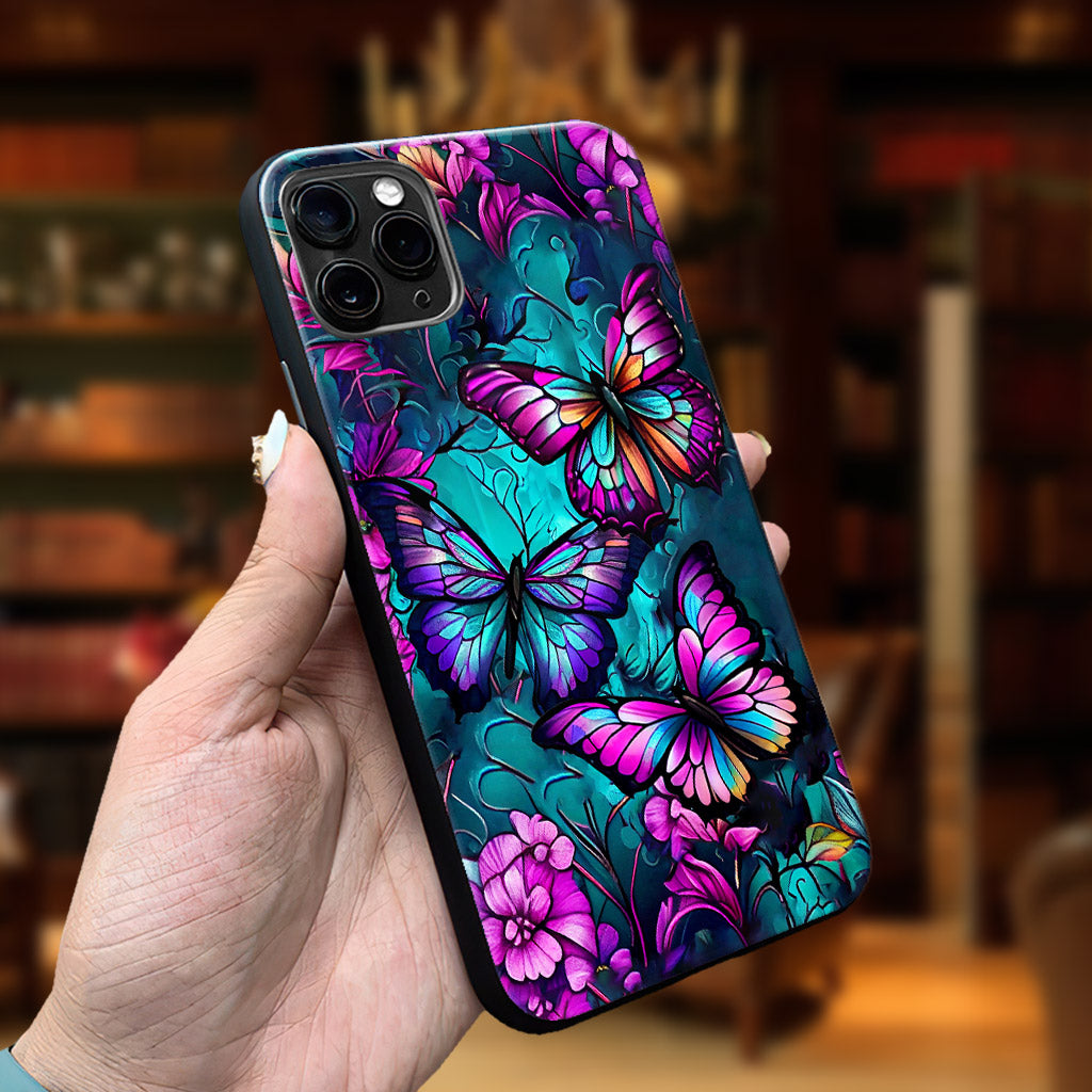 Coque de téléphone papillons - Motif papillons