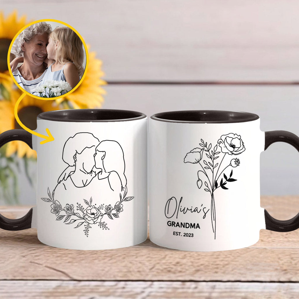 Promue grand-mère - Cadeau pour grand-mère - Mug personnalisé