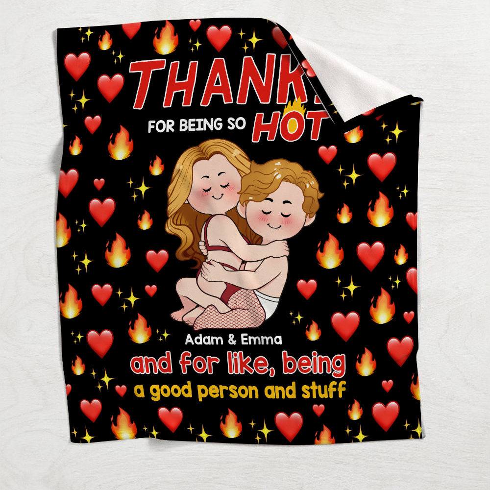 Merci d'être si sexy - Couverture personnalisée pour couple