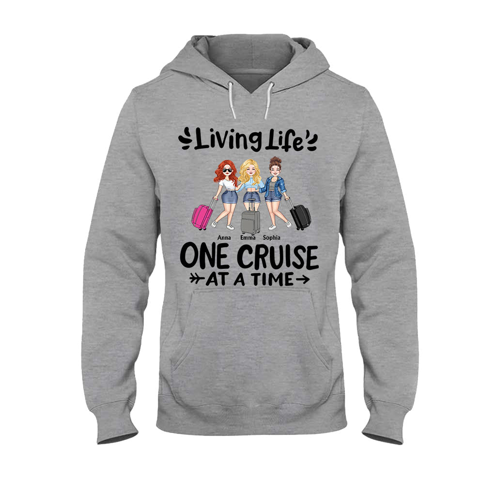 Équipe Croisière - Cadeau croisière pour amie, maman, sœur, fille - T-shirt et sweat à capuche personnalisés