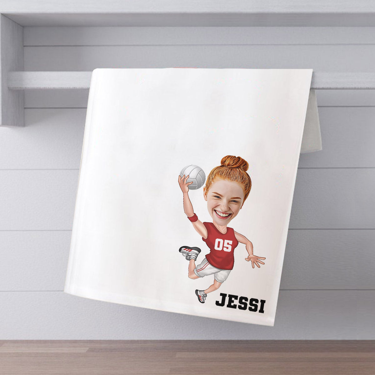 Serviette de sport - Serviette de volley-ball personnalisée