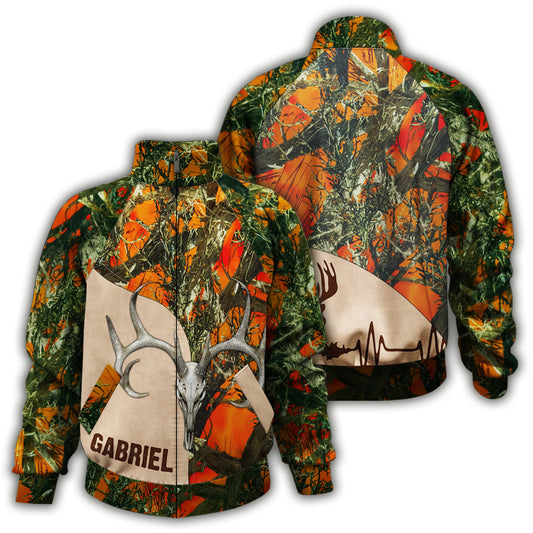 Love Hunting - Personalized Hunting Zip Jacket