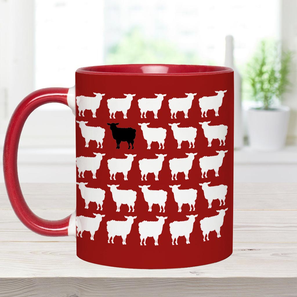 Être le mouton noir - Mug personnalisé pour la famille