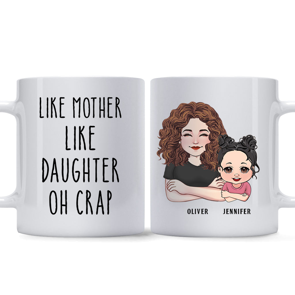 Tel père, tel fils - Cadeau pour papa, papa, fils - Mug personnalisé