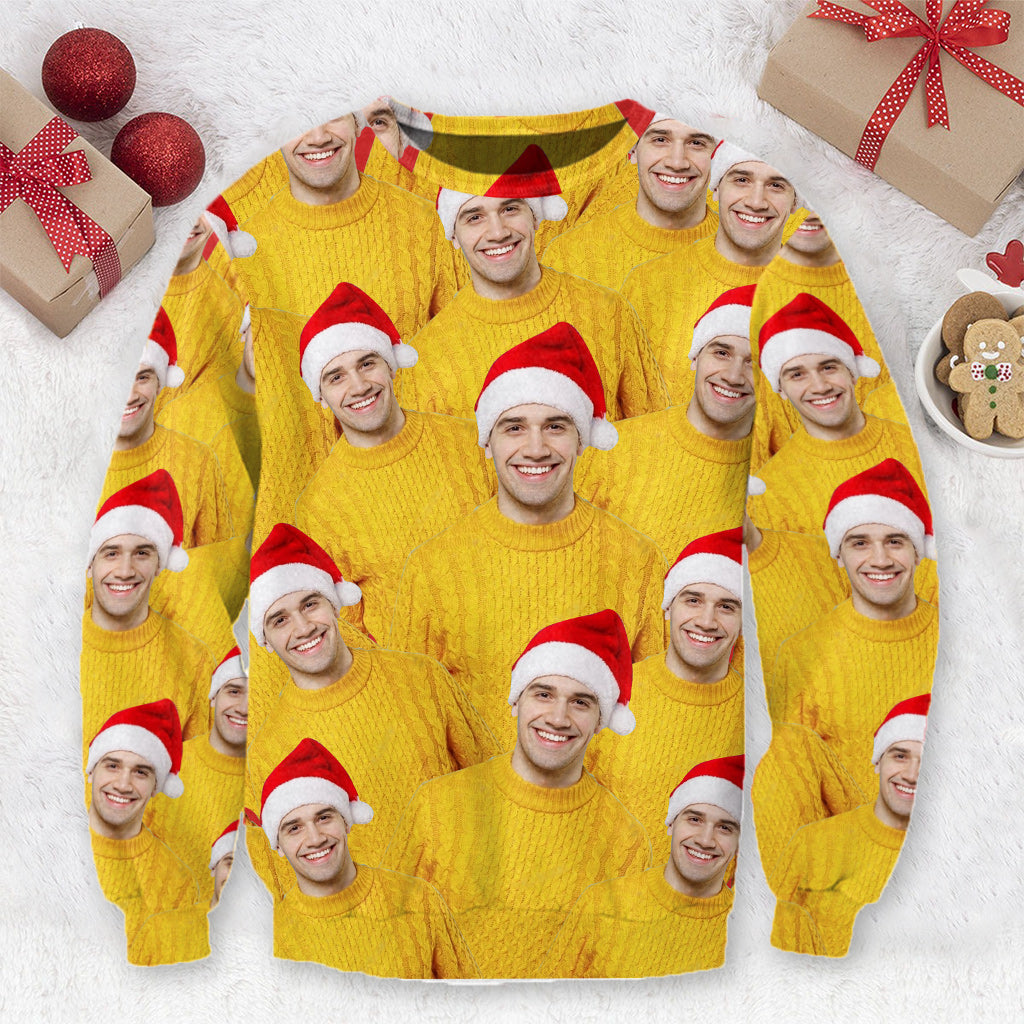 Merry Christmas - Personalized Christmas Ugly Sweater