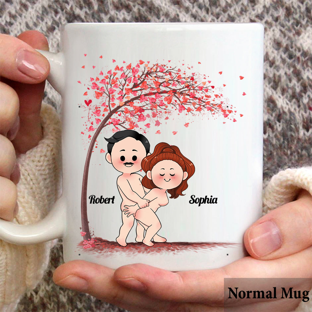 Je t'aimais alors - Mug personnalisé pour couple