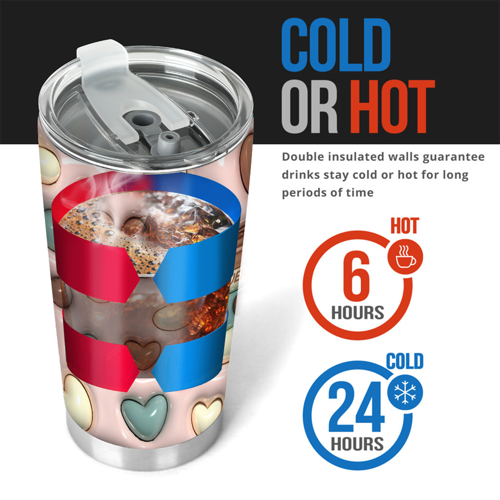 Caffeine Queen - Personalized Coffee Tumbler