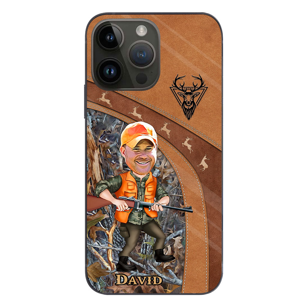 Coque de téléphone personnalisée sur le thème de la chasse avec photo humoristique intégrée - Coque de téléphone humoristique sur le thème de la chasse