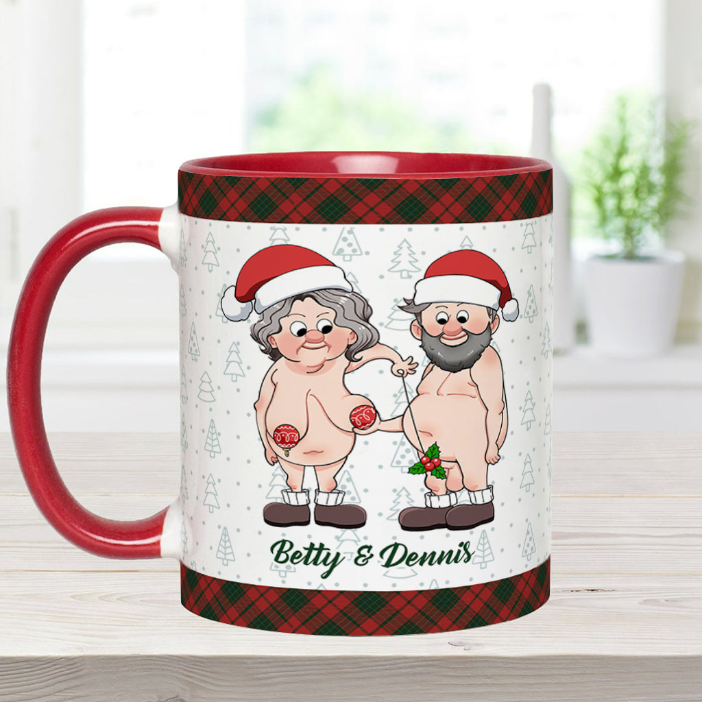 Je vieillis avec toi - Mug personnalisé pour couple
