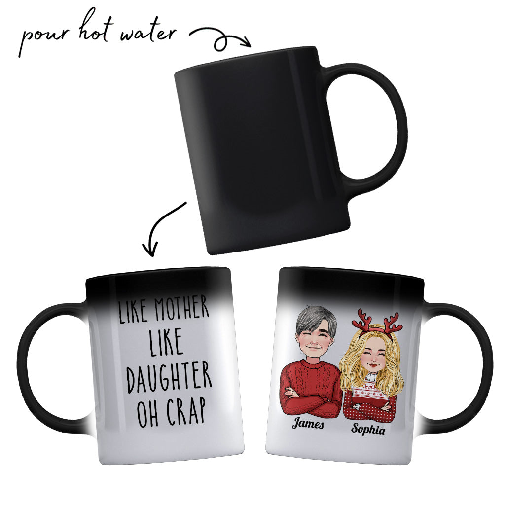 Telle mère, telle fille - Mug personnalisé pour papa