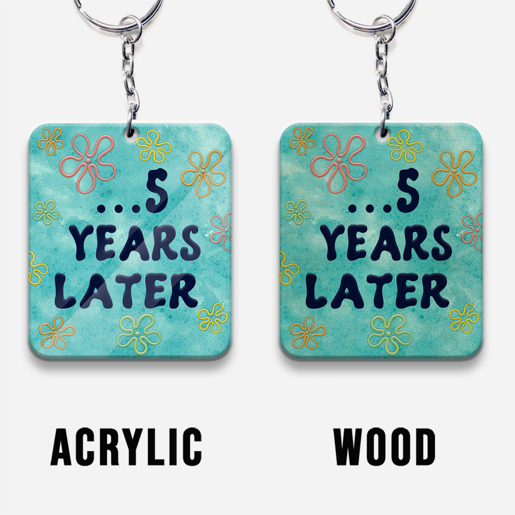 Years Later - Personalized Couple Keychain