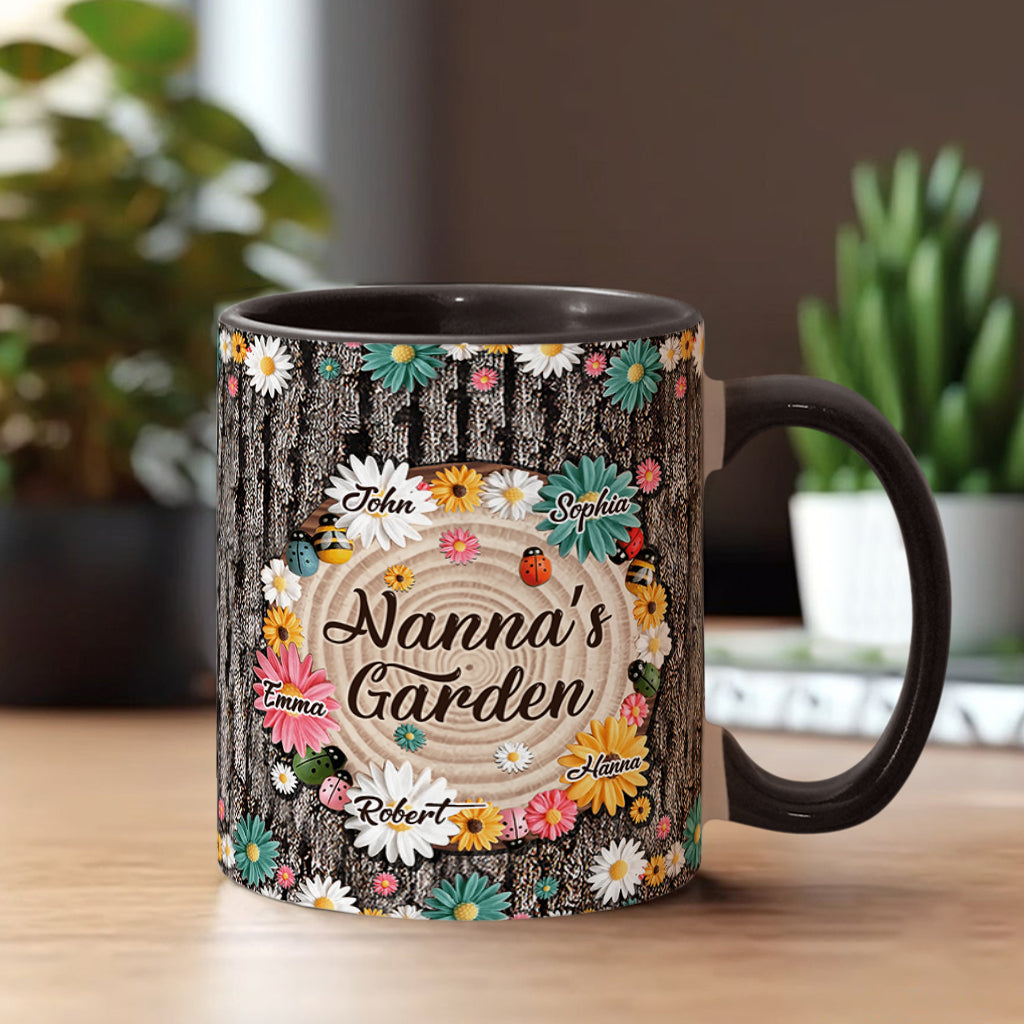 Mug personnalisé « Le jardin de mamie »