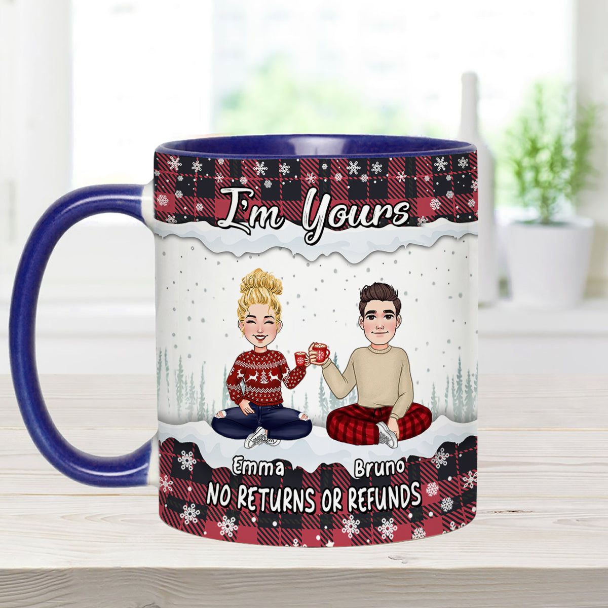 Je suis à toi - Mug personnalisé pour couple