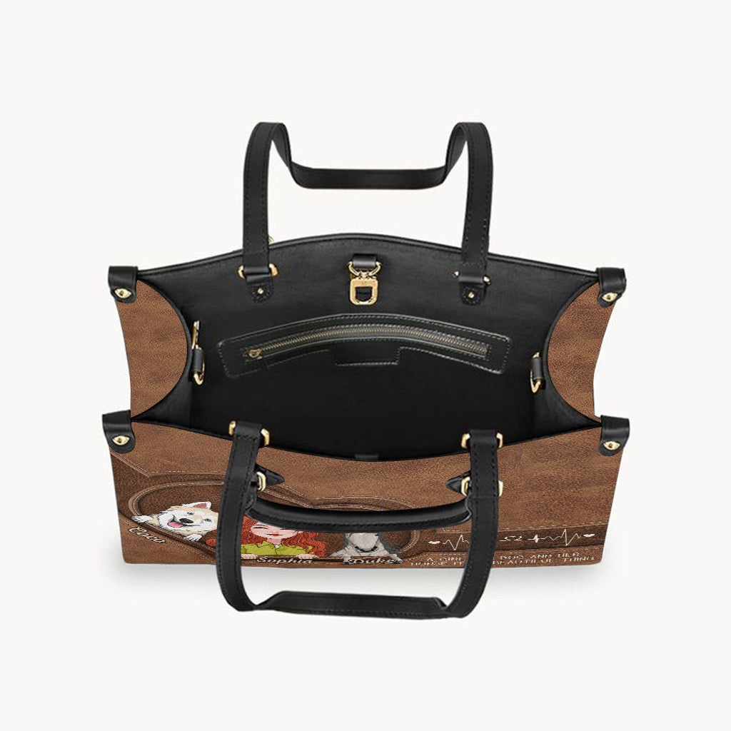 Quelle belle chose ! Sac à main personnalisé en cuir de cheval