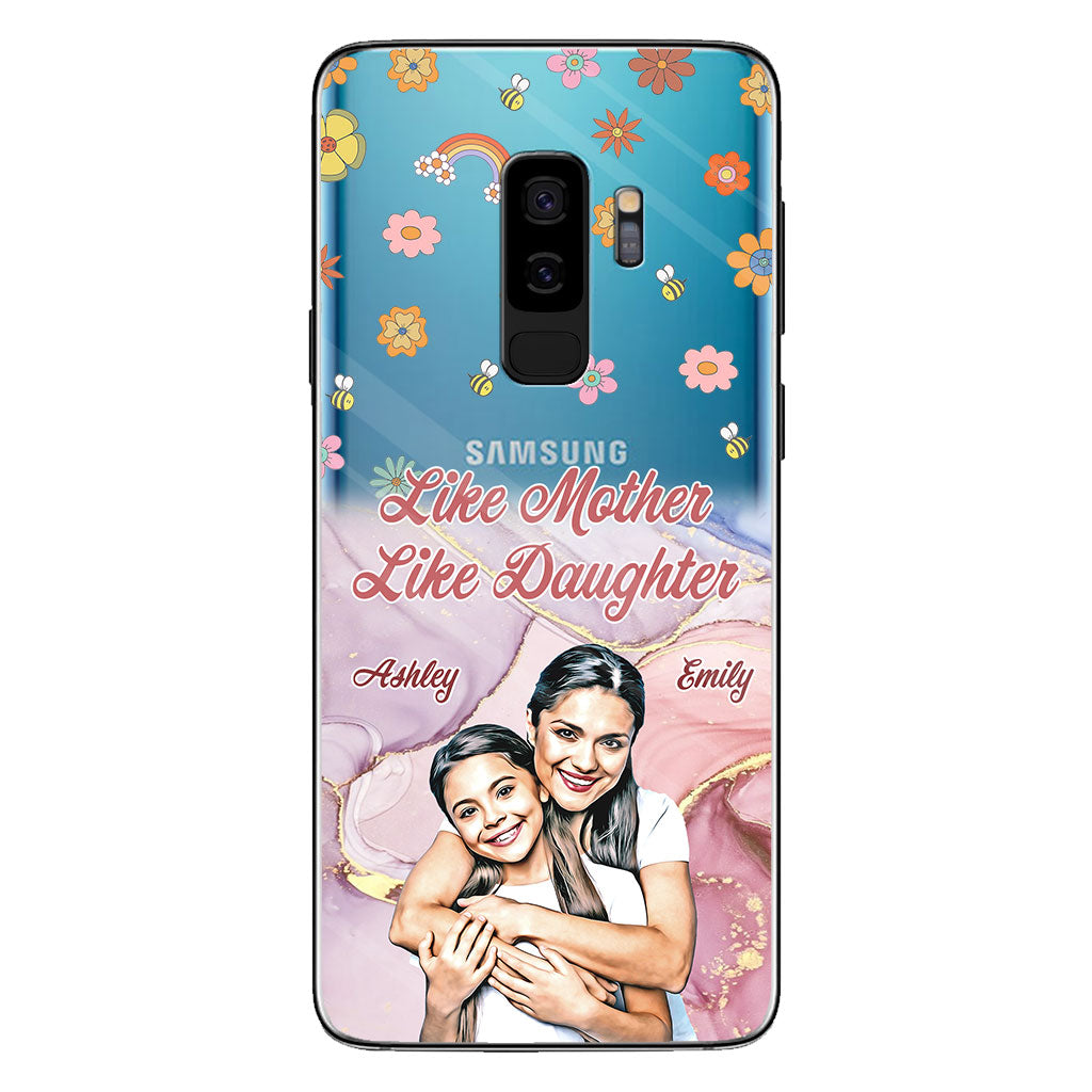 Best Mama Ever - Personalized Mother Clear Phone Case