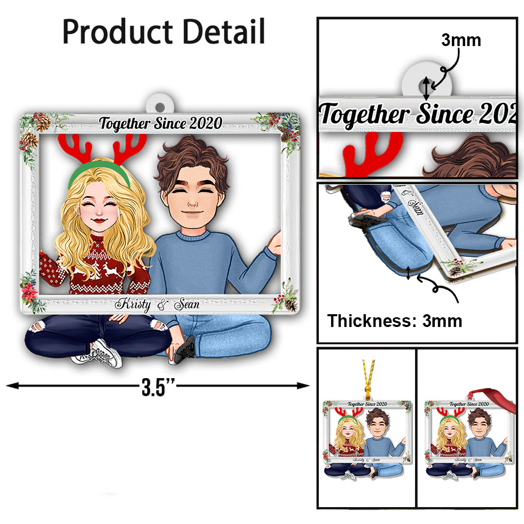 Together Since - Personalized Couple Ornament
