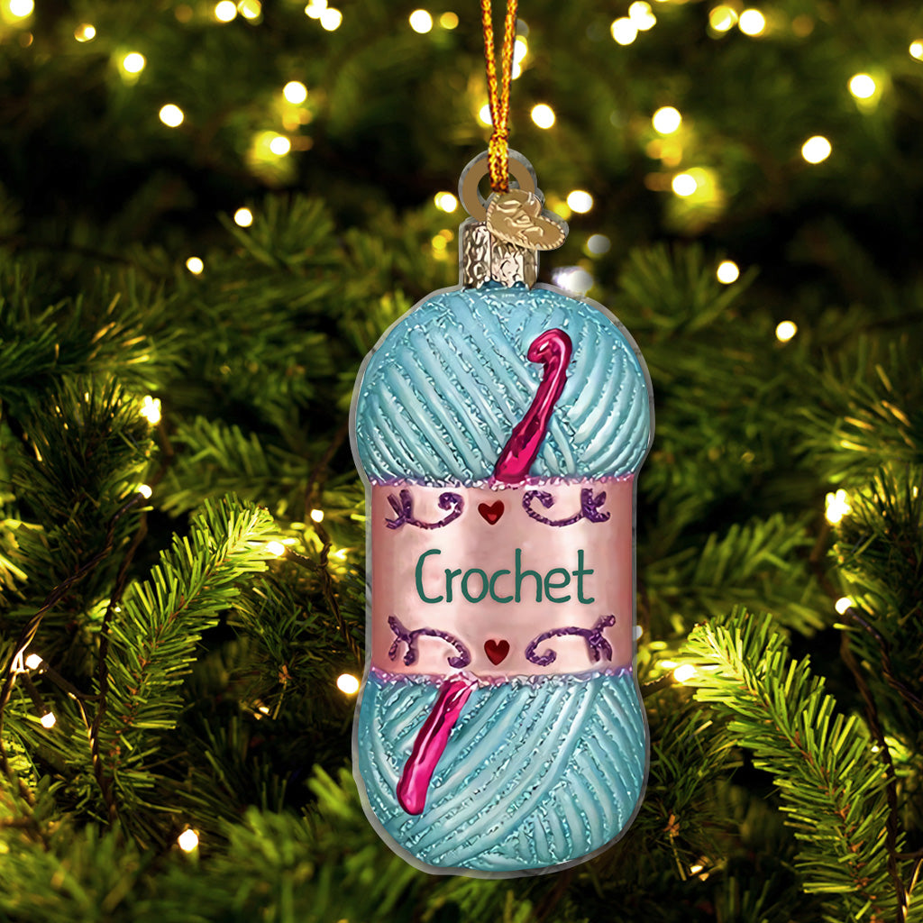 Love Crochet - Ornement au crochet personnalisé