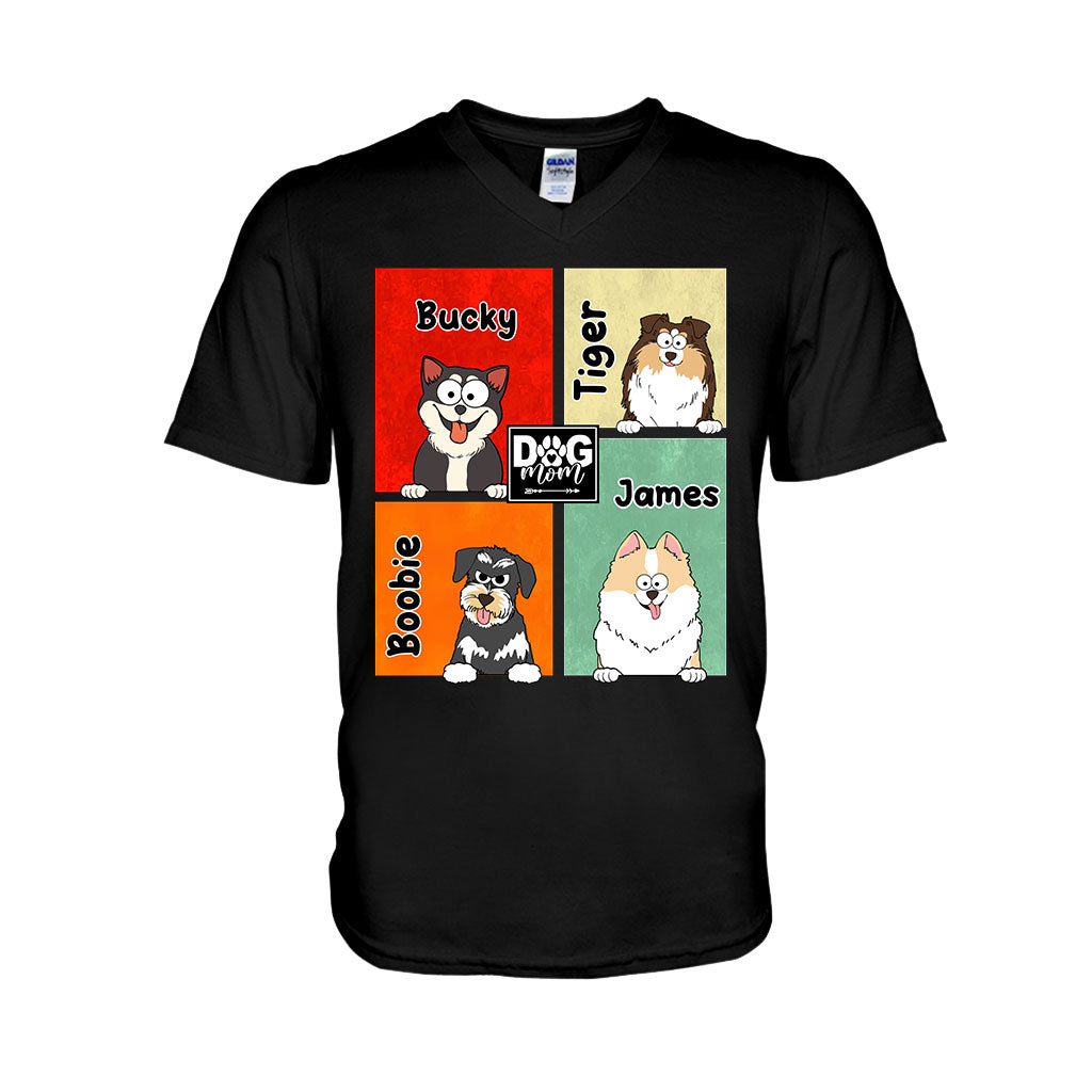 Maman de chien/Maman de chat/Papa ​​à fourrure... - Cadeau pour les amoureux des chiens - T-shirt et sweat à capuche personnalisés
