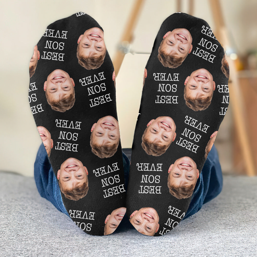 Custom Face - Personalized Son Socks