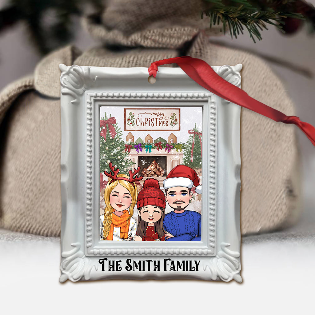 Merry Christmas - Personalized Family Ornament