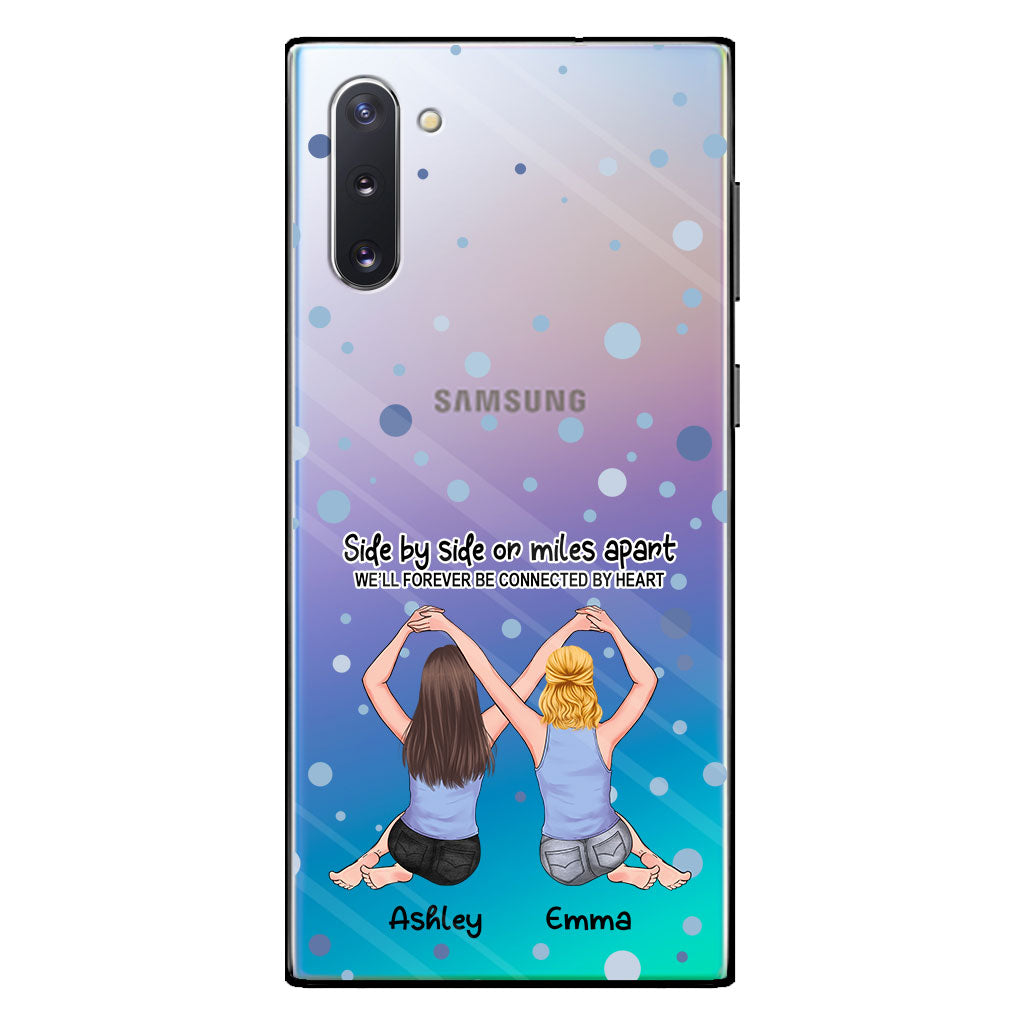 Meilleure amie pour toujours - Cadeau pour sa meilleure amie - Coque de téléphone transparente personnalisée