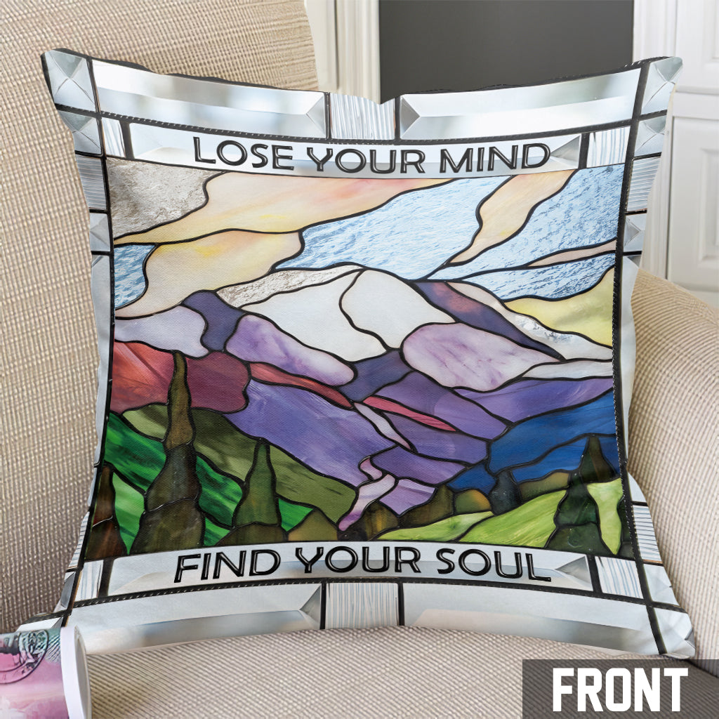 Perdez la tête - Coussin décoratif de randonnée