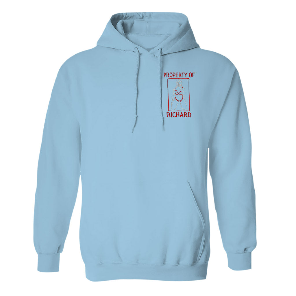 Cadeau original pour lui - Sweat à capuche brodé personnalisé pour couple
